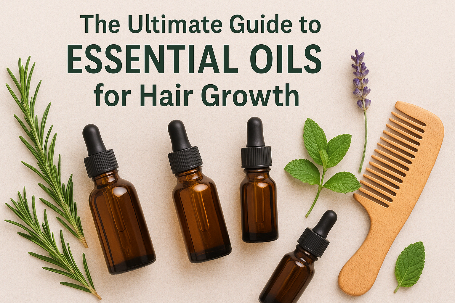 The Ultimate Guide to Essential Oils for Hair Growth